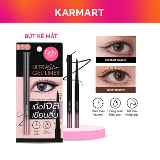 Bút Kẻ Viền Mắt Dạng Chì Siêu Mảnh Cathy Doll, Lâu Trôi Ultra Slim Gel Liner 0.07 g