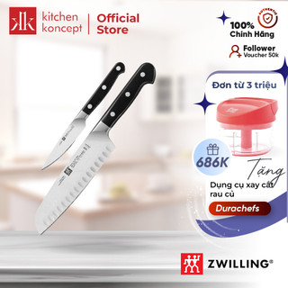 Bộ dao làm bếp 2 món zwilling pro