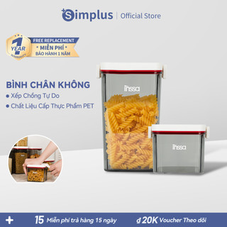  Hộp nhựa đựng thực phẩm Simplus MFGH001 Thiết kế 2 dung tích600ml & 1240ml - MFGH001 
