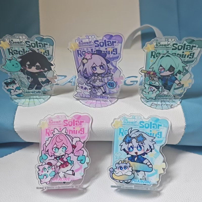 5 Miếng Trò Chơit Phainon NeiKos496 DanHeng Anaxa Hyacinthia Hyacine Castorice Acrylic Hình Đứng Mẫu