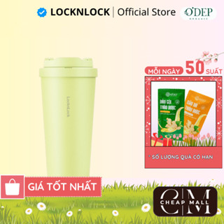 Ly giữ nhiệt LocknLock chính hãng 550ml Inox 316L nắp 1 chạm LHC3249 - CHEAP CMO
