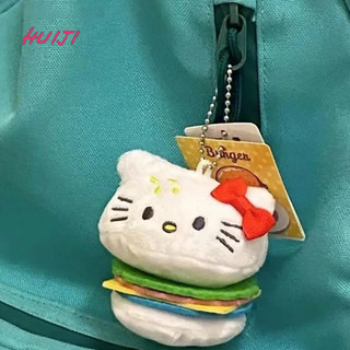 Thi Hoạt Hình Dễ Thương Hello Kitty Burger Móc Khóa Kawaii Sang Trọng Túi Búp Bê Mặt Dây Chuyền Anime Đồ Chơi Kawaii Mặt Dây Chuyền Hoạt Hình Cặp Đôi Cô Gái Quà Tặng VN