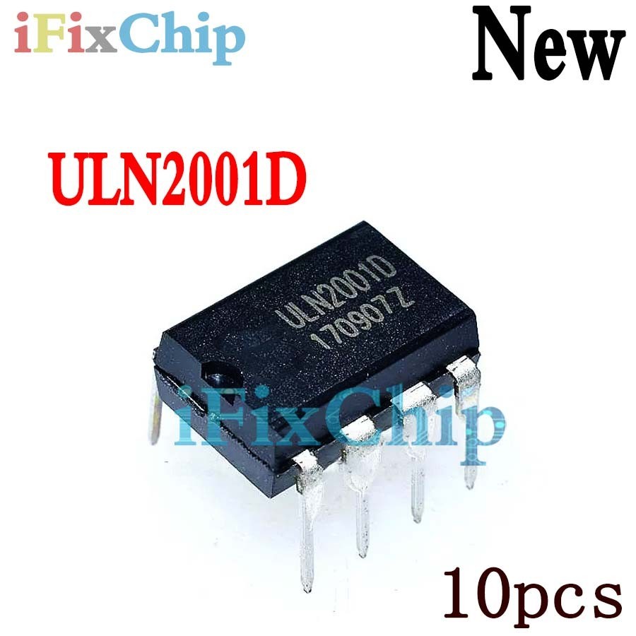 10 Chiếc ULN2001D DIP-8 ULN2001 2001D Darlington IC Thương Hiệu Mới