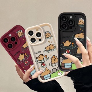 Ốp Điện Thoại Capybara Dễ Thương Cho Samsung Galaxy A35 A55 A32 M54 A04 A05 A05S A15 A25 A11 A14 A24 A34 A21S A50 A54 A71 A73 Vỏ Hoạt Hình TPU Chống Sốc Vỏ Silicon Mềm