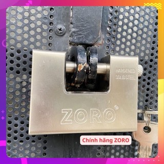 Ổ khoá cửa cầu ngang ZORO nặng 1kg1 chống cắt chống đập chống đục, siêu chịu lực chống trộm