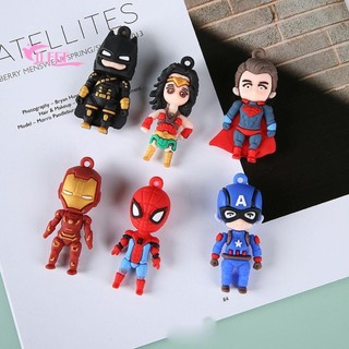 DFGF Khóa Hình Siêu Anh Hùng Marvel / Người Nhện / Người Sắt / Người Nhện / Captain America Độc Đáo Cho Trẻ Em