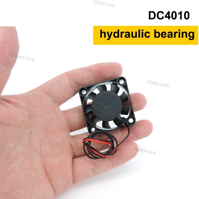2pin 4CM DC 5V 12V 24V Vòng bi thủy lực 4010 40MM Quạt làm mát 40 * 40 * 10mm cho quạt máy in 3D cầu