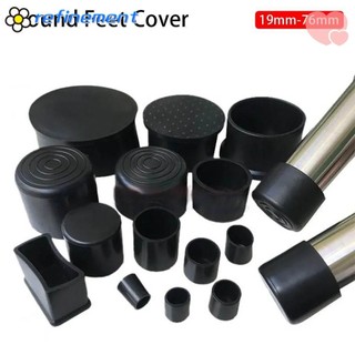 Phụ TÙNG 1 Cái Mũ Chân Ghế, Chân Đồ Nội Thất Nắp Đáy Bàn Ống Tròn Cắm, Cao Su PVC Chống Trơn Trượt Đầu Ống Màu Đen Bao Da