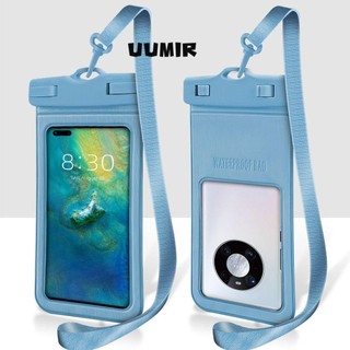 UUMIR Điện thoại chống nước Chống bụi cho lặn biển Màn hình cảm ứng Vỏ điện thoại di động