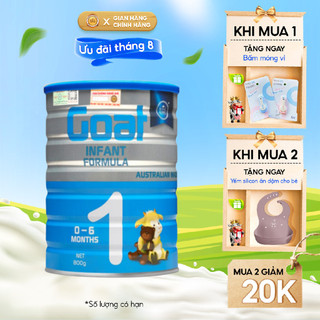[DATE T1.2025] Sữa Dê Hoàng Gia Úc Goat Infant Formula 1 Bổ Sung Dinh Dưỡng Cho Bé ROYAL AUSNZ 800g