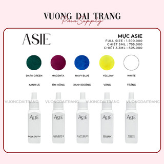 Mực asie mini 3,3ml , fullsize 10ml