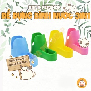 Đế đựng bình nước hamster 🐹freeship🐹 đế nước 3in1 kèm chén ăn nhà ngủ hamster