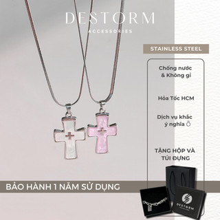 Dây chuyền Nam/Nữ Destorm, Vòng cổ Thép không gỉ, có tặng hộp và túi đựng - N3