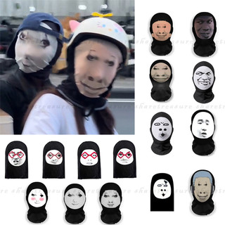 Mặt nạ in 3D Lưới đàn hồi Mặt nạ toàn mặt cho Unisex Cosplay Mũ dự tiệc Mô phỏng Mũ đội đầu