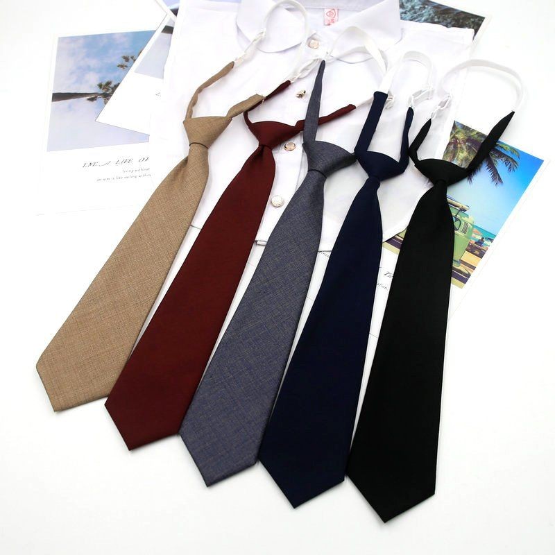 Cà vạt Nữ Phong Cách Nhật Bản Phiên Bản Hàn Quốc Phong Cách Preppy Áo Sơ Mi Miễn Phí Trang Trí Nam N