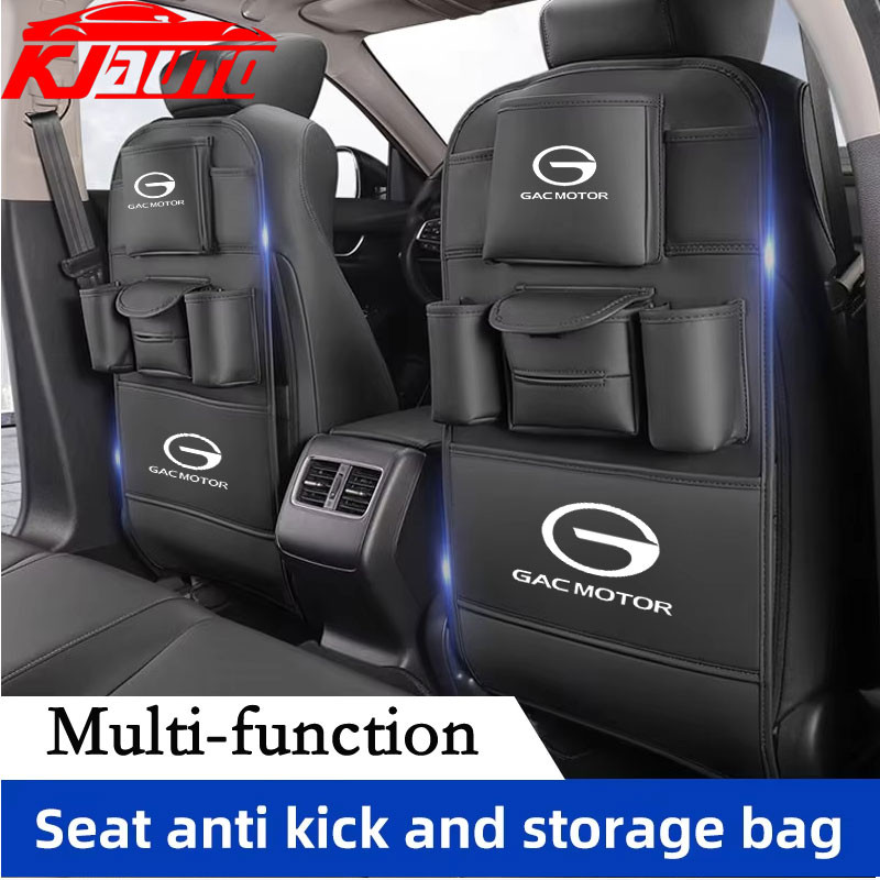 GAC Ghế Sau Túi Bảo Quản Xe Ô Tô Chống Đá Thảm Công Suất Lớn Ghế Sau Xe Tổ Chức Hộp Đựng Khăn Giấy T