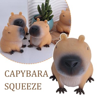 Internet Người Nổi Tiếng Dễ Thương Nhỏ Capybara Bóp Vui Nhộn Giải Nén Capybara Nhanh Bóp Đồ Chơi Mới A1C7