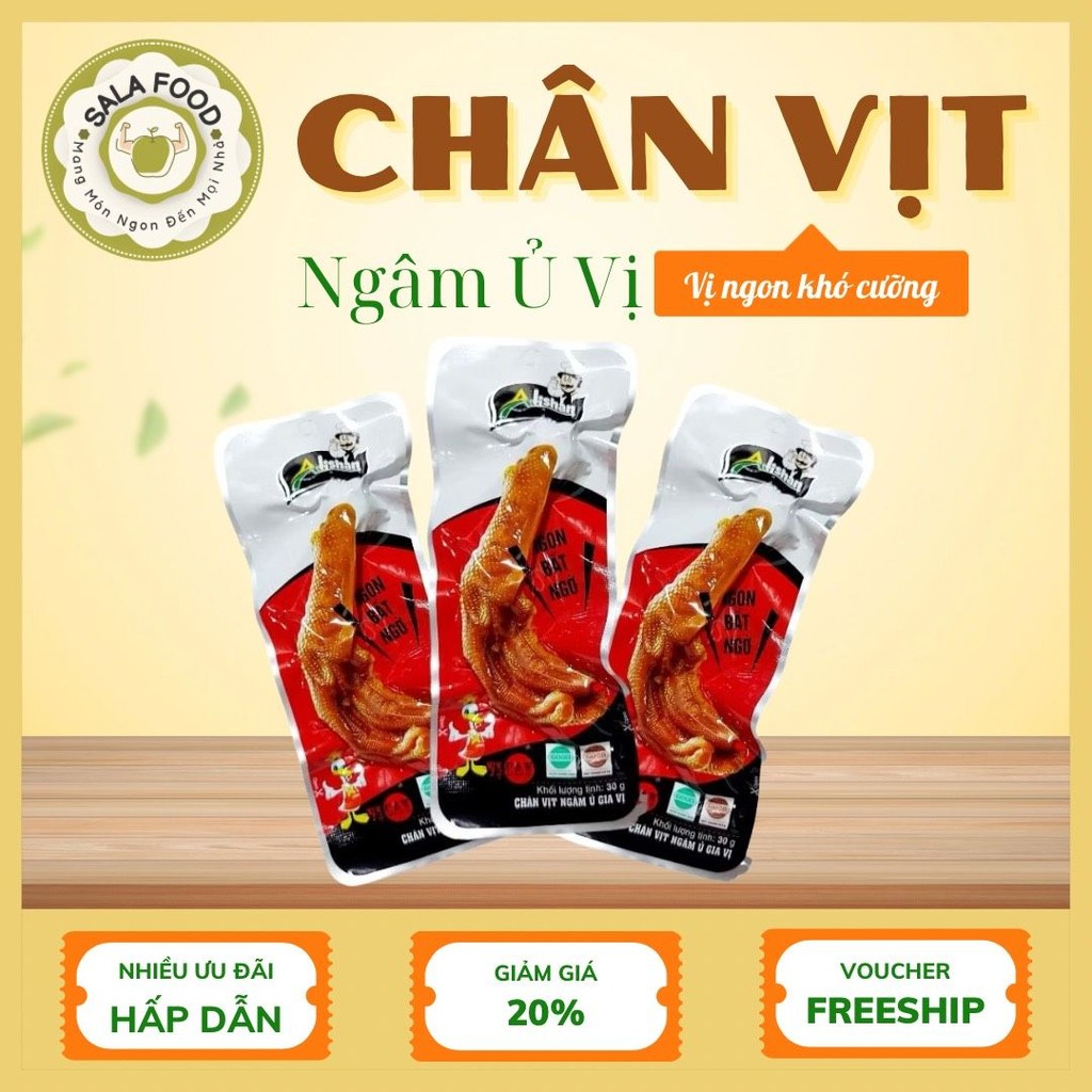 Combo 100 Cái Chân Vịt Alishan