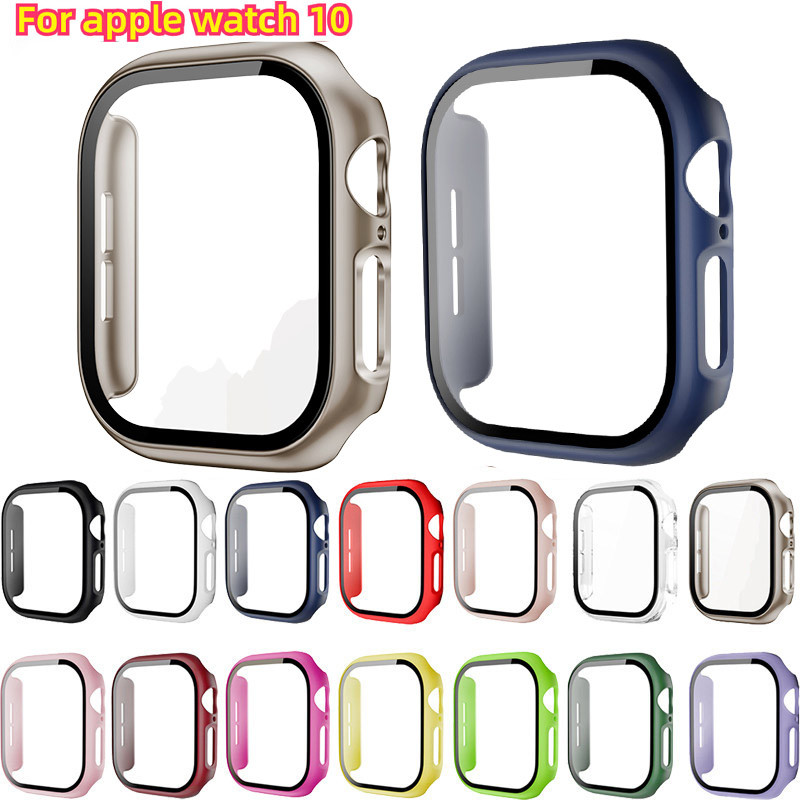 Vỏ kính cường lực + Vỏ bảo vệ màn hình cho Apple Watch 10 42mm 46mm iWatch series 10 42mm / 46mm Phụ