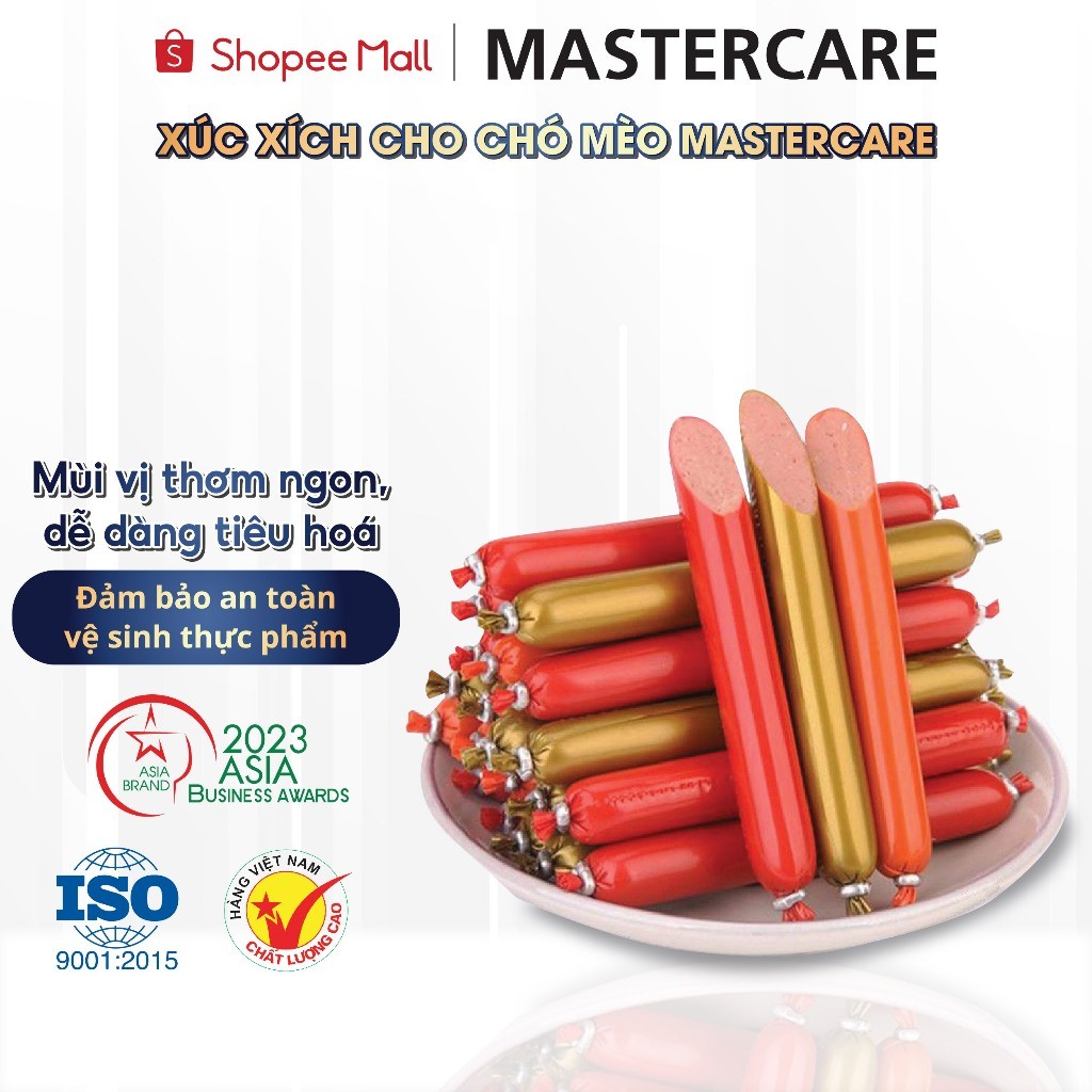 Xúc Xích Cho Chó Mèo Giàu Dinh Dưỡng Và Tiện Lợi Cho Thú Cưng MASTERCARE For Pet 2