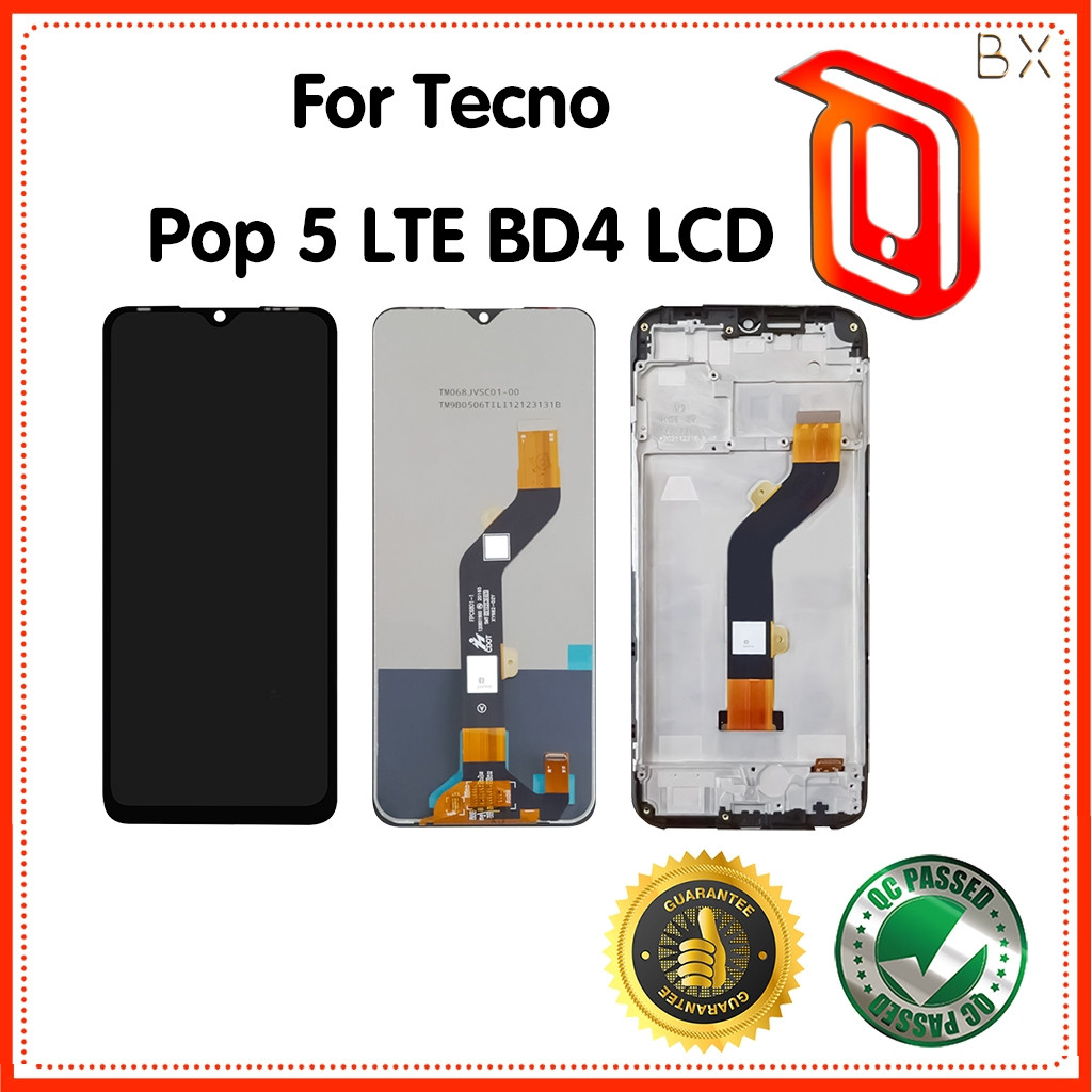 Dành Cho Tecno Pop 5 LTE BD4 BD4i BD4a Màn Hình LCD Màn Hình Cảm Ứng Bộ Số Hóa Cho Tecno Pop5 LTE LC