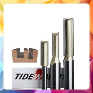  Mũi soi gỗ thẳng CNC lấy nền Mũi phay gỗ TIDEWAY cốt to 12.7mm sử dụng cho máy phay máy cắt CNC 