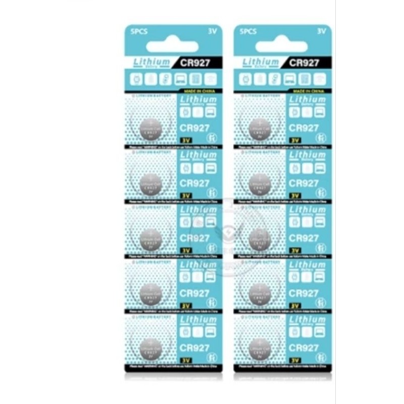 1 viên Pin cúc áo CR927 LOẠI 1 dùng thay các mạch led nhỏ