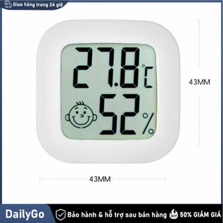 Nhiệt Ẩm Kế Điện Tử Dán Bể Cá – Màn Hình LCD Mini, Đo Chính Xác Nhiệt Độ & Độ Ẩm