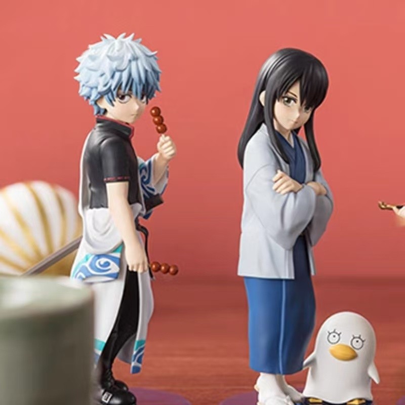 Gintama Sakada Gintaro Kotaro Master House Ayin Kagura Ngộ nghĩnh Anime Đồ Trang Trí Búp Bê Quà Tặng