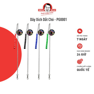 Dây xích dắt chó bằng kim loại 120cm uncle bills pg0001