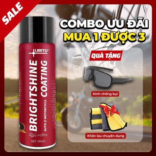 Giải Pháp Phục Hồi Nhựa Nhám Ô Tô/Xe Máy Tại Nhà - Chai Xịt LIBITU 450ml Tiện Dụng - Hiệu Quả Ngay, Không Tốn Công Chà