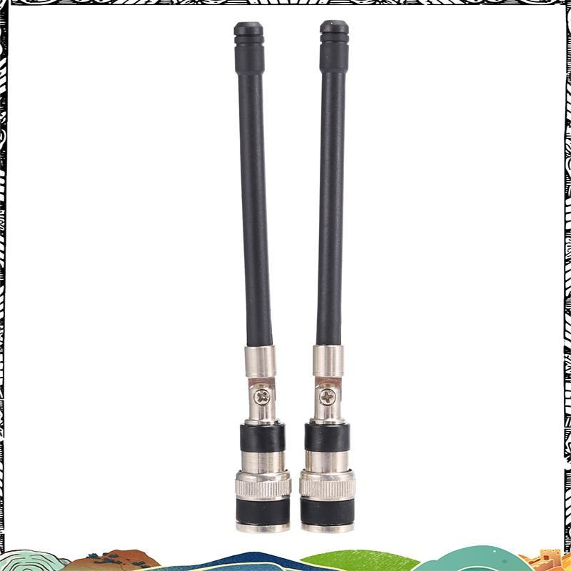 2 Chiếc BNC UHF Micro Ăng Ten Cho Shure PGX24 SLX24 SLX4 PG58 SM58 BETA58 Series Mic Không Dây
