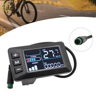 Bothyi Máy đo tốc độ xe đạp điện điều khiển màn hình LCD G51 có phích cắm chống nước