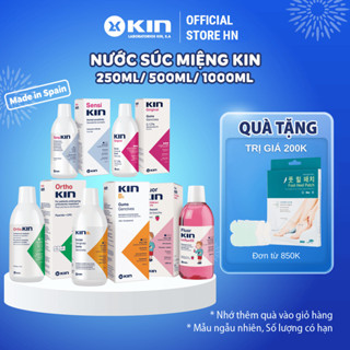Nước Súc Miệng Kin Các Loại Ngừa Hôi Miệng, Sâu Răng, Mảng Bám, Ê Buốt, Chảy Máu Chân Răng, Viêm Lợi