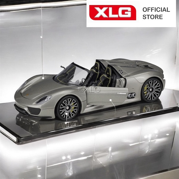 Mô hình xe Porsche 918 Spyder Concept 1:24 Convertible Gray bằng hợp kim cao cấp