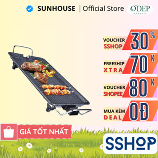 Bếp nướng điện không khói Sunhouse SHD4607 1500W , Kích thước 47x23cm - SSHOP SSA