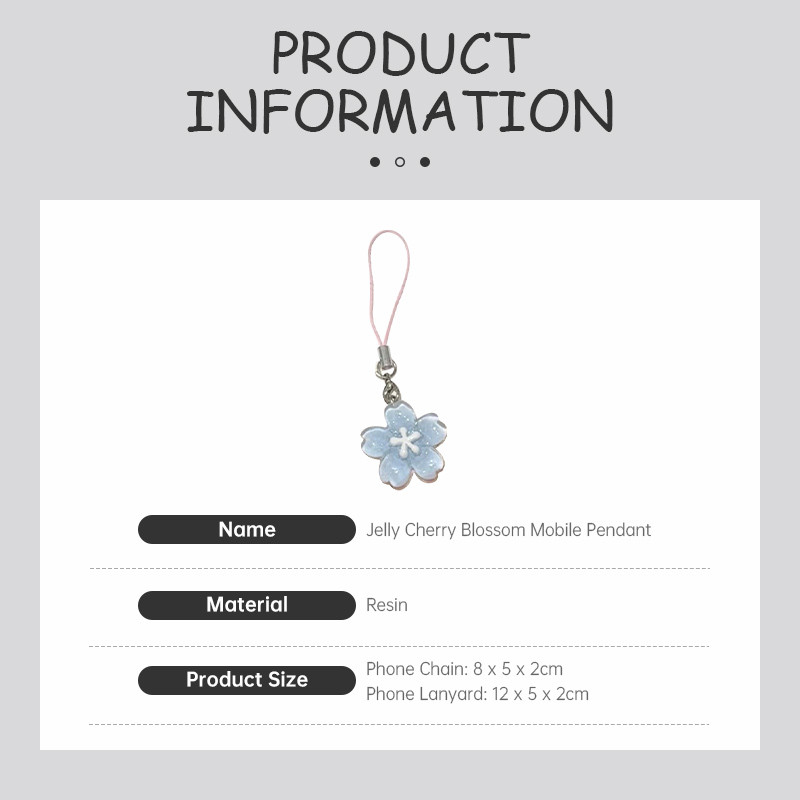 Trái tim cô gái thạch hoa anh đào điện thoại mặt dây chuyền dễ thương hộp đựng tai nghe đa năng dây đeo | BigBuy360 - bigbuy360.vn