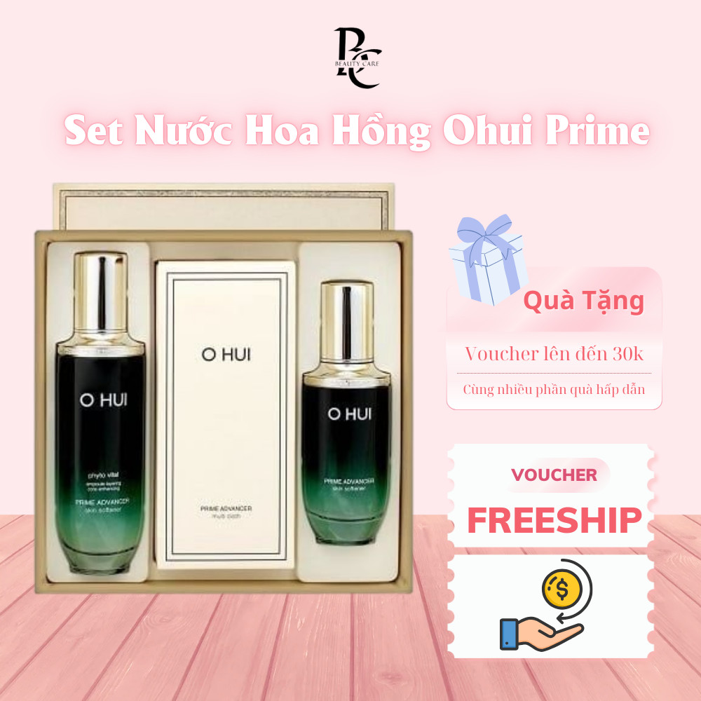 Nước Hoa Hồng OHUI Prime Chống Lão Hoá Căng Bóng Làn Da Prime Advancer Pro