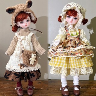  Bjd Búp Bê Trang Phục Thích Hợp Cho Búp Bê Béo 30cm Retro Cung Điện Phong Cách Váy Đồ Chơi Trẻ Em Phụ Kiện Búp Bê 