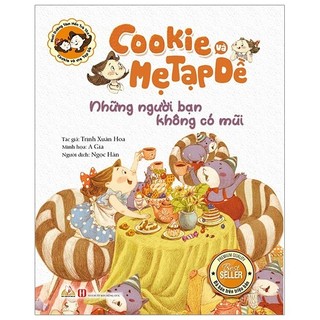 Sách - cookie và mẹ tạp dề - những người bạn không có mũi