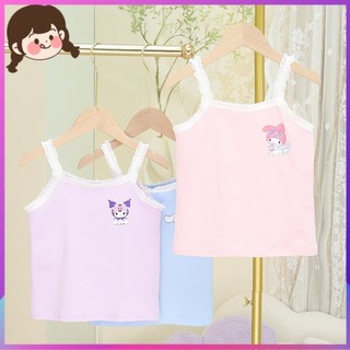 Mùa Hè 2024 Bé Gái Bé Quần Áo Trẻ Em Thời Trang Influencer Camole Top Dễ Thương Cánh Áo Bộ Mỏng Phong Cách Thời Trang 6YUB