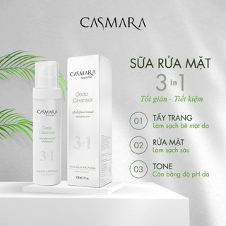 Sữa Rửa Mặt CASMARA 3IN1 Deep Cleanser (new) 150ml - 500ml