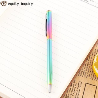 Thiết BỊ YÊU CẦU Bút bi Thanh xoay sáng tạo Đồ dùng văn phòng Bút quảng cáo bằng thép không gỉ
