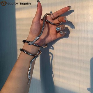 Vòng cổ hình rắn bằng hợp kim có thể làm vòng tay độc đáo thời trang phong cách punk nhiều màu tùy chọn cho nam và nữ