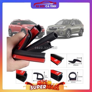 Gioăng cao su chữ B và chữ D với keo 3M siêu dính - chống ồn chống bụi hiệu quả