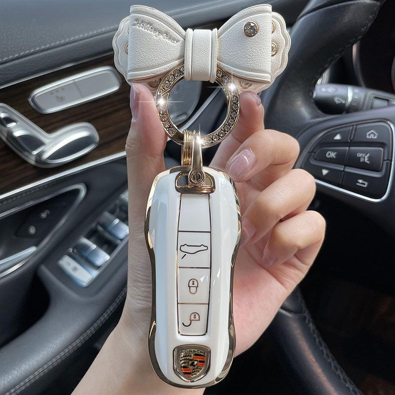 Hộp đựng chìa khóa Porsche Taycan / 911 / 718 / Boxster / Cayman / Panamera / Cayenne / Macan dành c