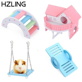 Bộ Đồ Chơi Cầu Gỗ Tập Thể Dục Cho Chuột Hamster
