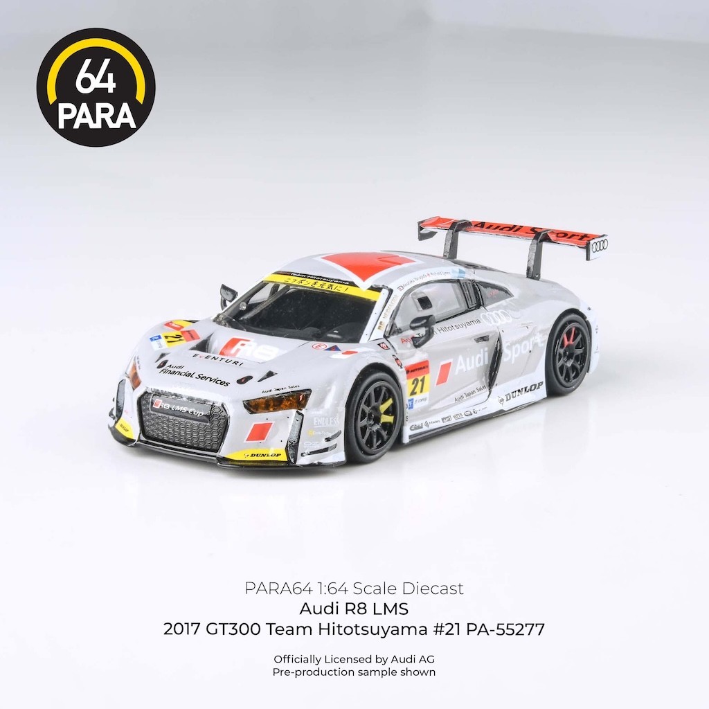 PARA64 1: 64 Audi R8 LMS 2017 GT300 Đội Hitotsuyama 21 PA-55277