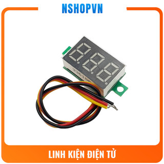 Đồng hồ đo áp 3 dây xanh dương / xanh lá / đỏ