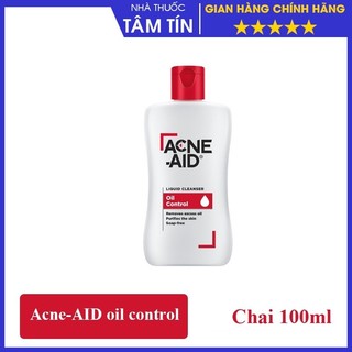 [Mã SKAMA8 giảm 8% đơn 300K] SỮA RỬA MẶT ACNE- AID LIQUID CLEANSER 100ML - Sữa rửa mặt làm sạch mụn